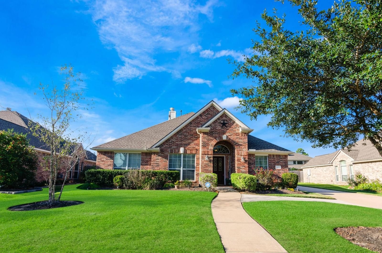 Real estate property located at 24811 Morningsong, Harris, Village Auburn Lakes Sec 01, Spring, TX, US