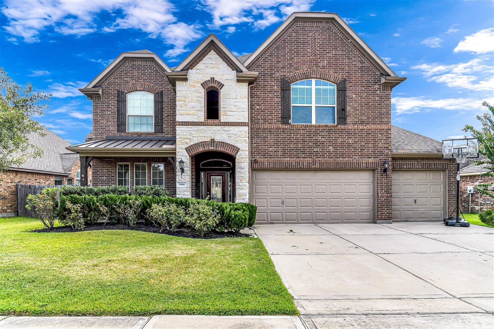 Real estate property located at 3406 Hawkins Glen, Harris, Katy, TX, US