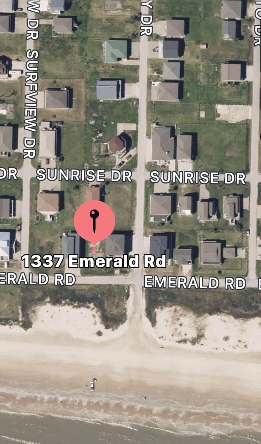 Real estate property located at 1337 Emerald, Galveston, Emerald Beach, Crystal Beach, TX, US