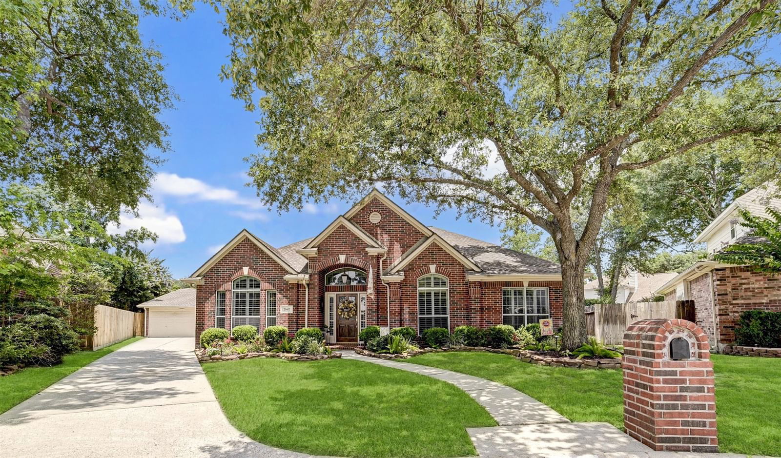 Real estate property located at 20407 Sagecombe, Harris, Cypresswood Glen Sec 2, Spring, TX, US