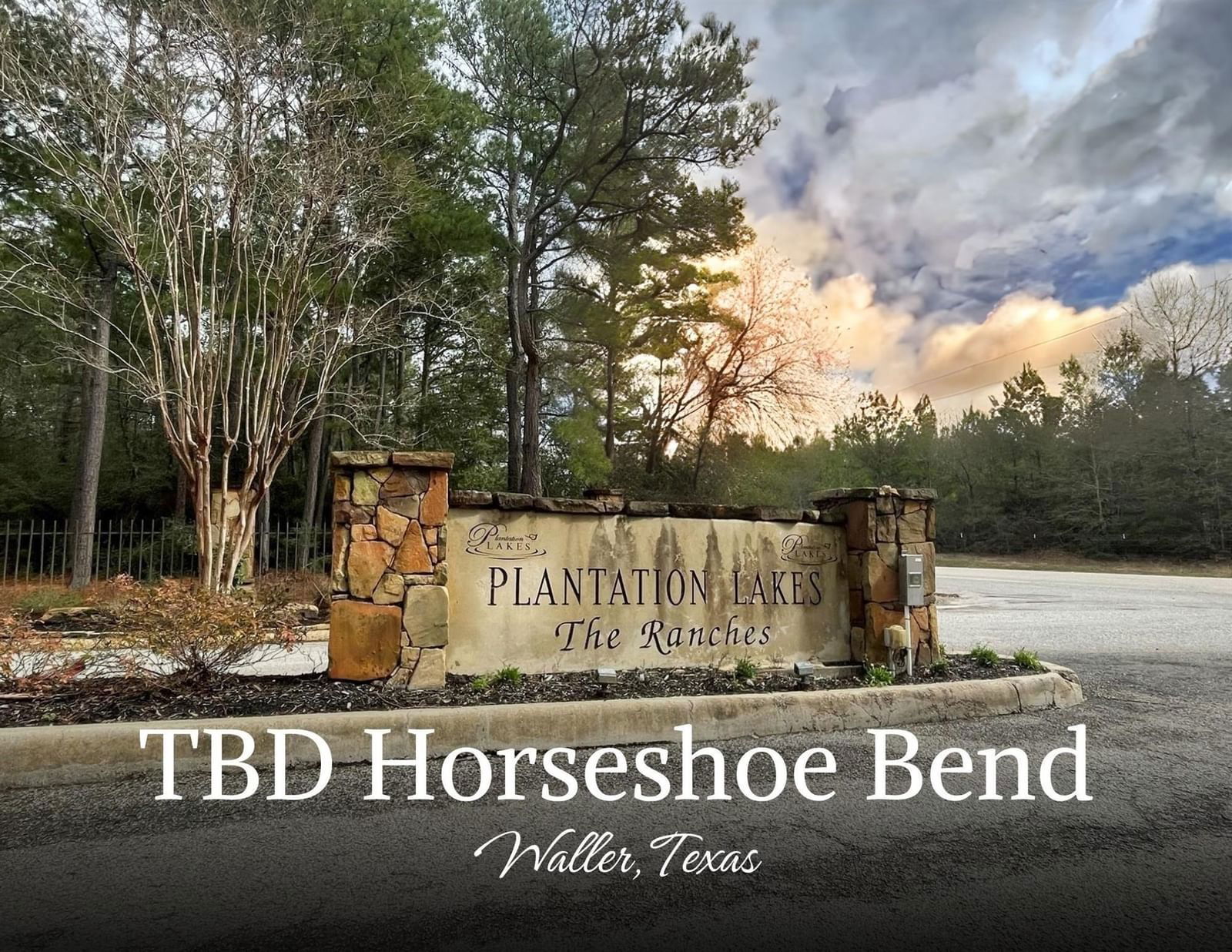 Real estate property located at TBD Horseshoe, Grimes, Plantation Lakes Sec 4, Waller, TX, US