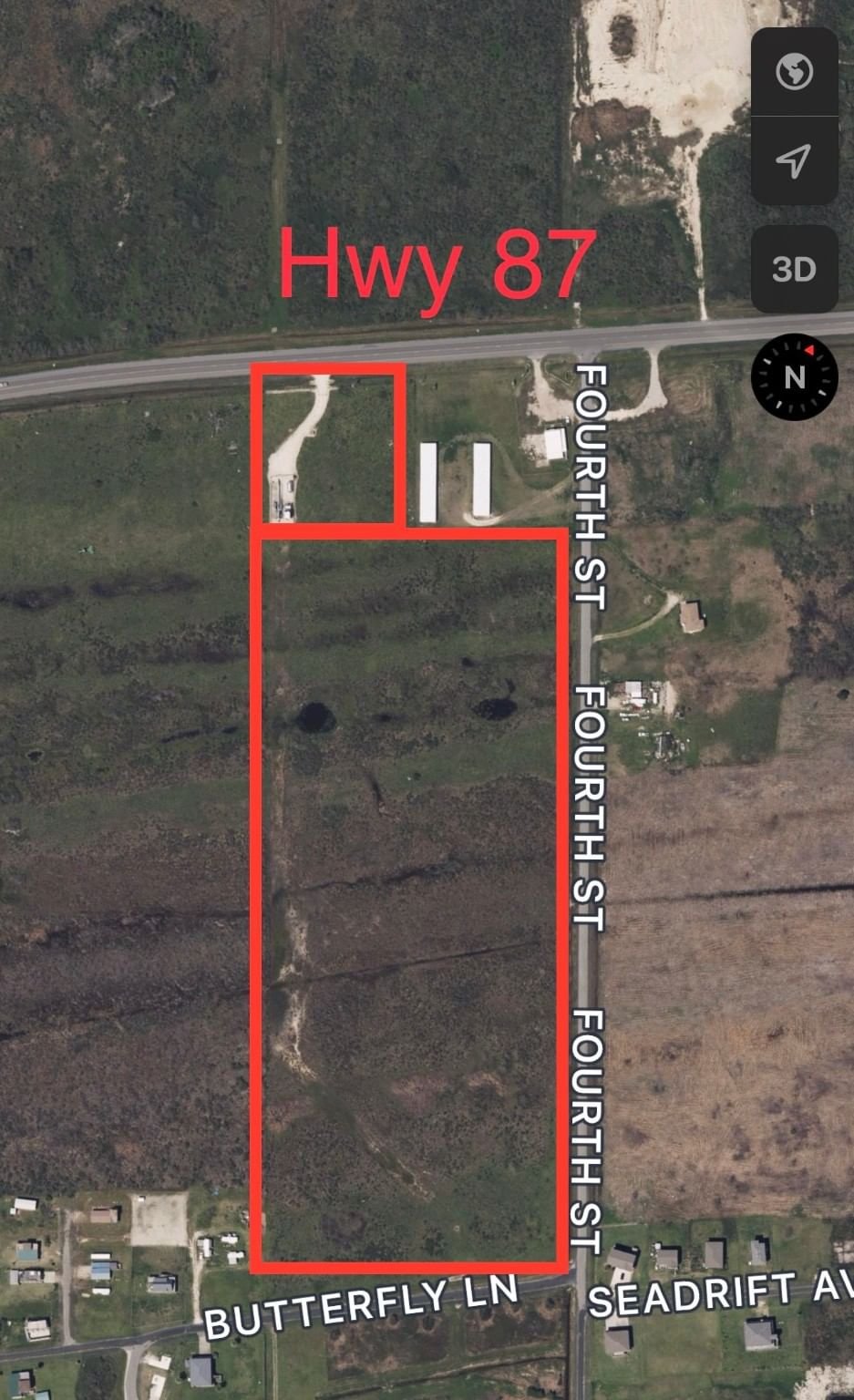 Real estate property located at 00 4th, Galveston, Port Bolivar, TX, US