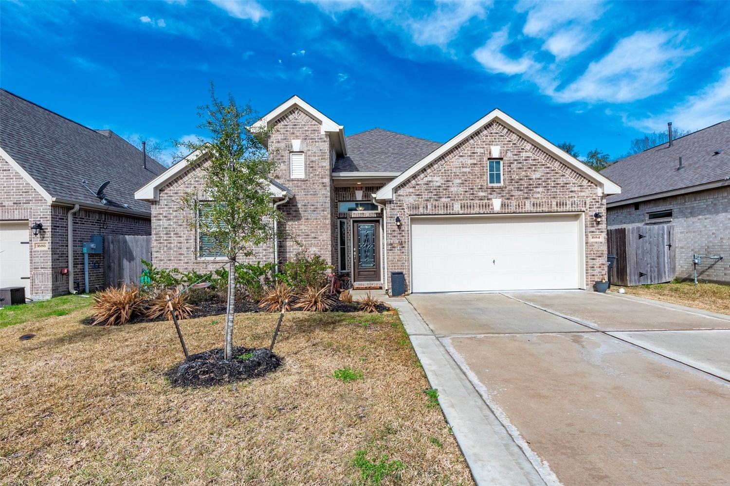 Real estate property located at 1684 Maggie Trail, Brazoria, Sunset Ranch Sec 2, Alvin, TX, US