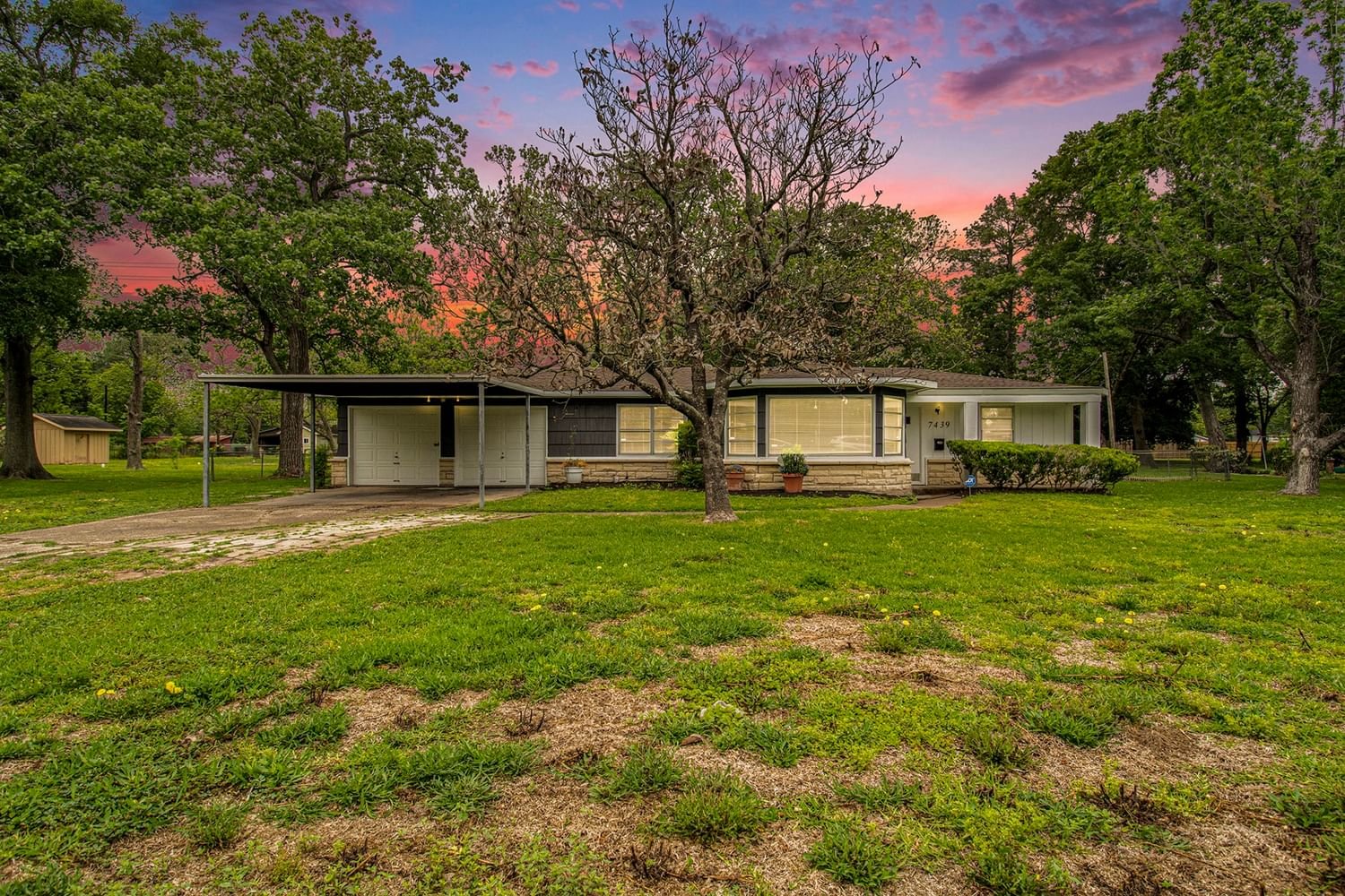 Real estate property located at 7439 Cayton, Harris, Garden Villas, Houston, TX, US
