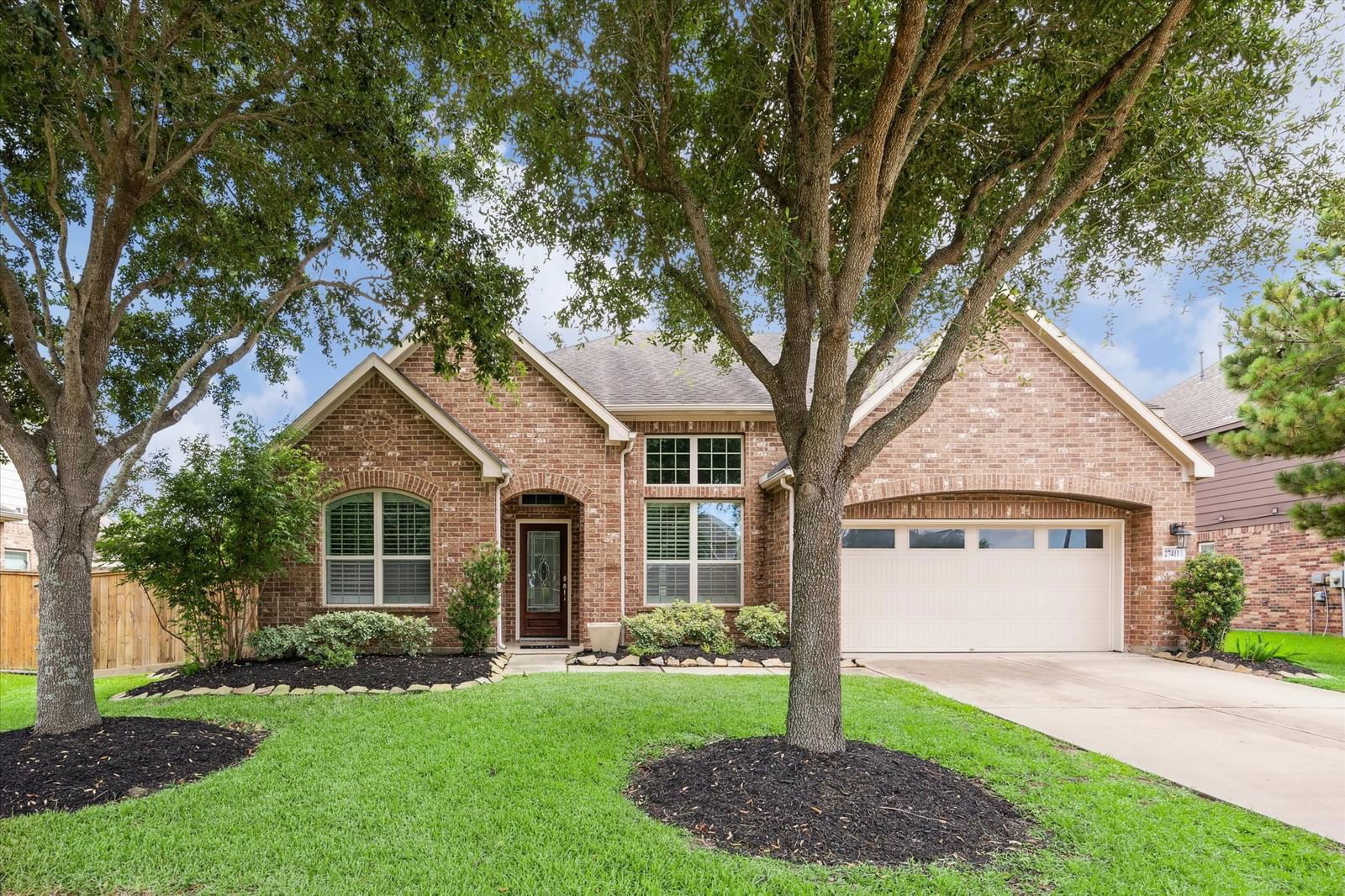 Real estate property located at 27411 Wooded Canyon, Fort Bend, Canyon Lakes At Cardiff Ranch Sec 1, Katy, TX, US