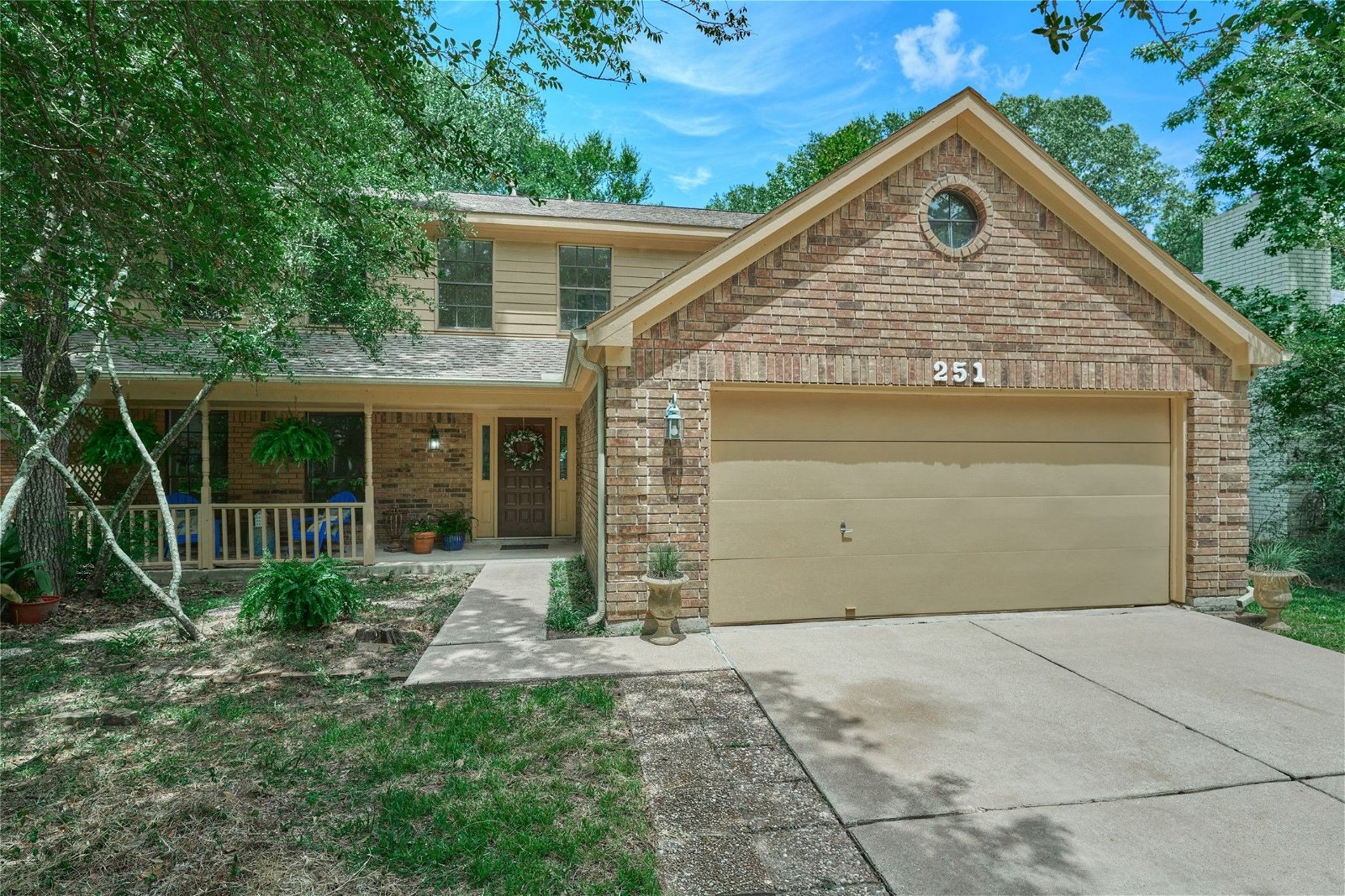 Real estate property located at 251 Rainbow Ridge, Montgomery, The Woodlands, TX, US