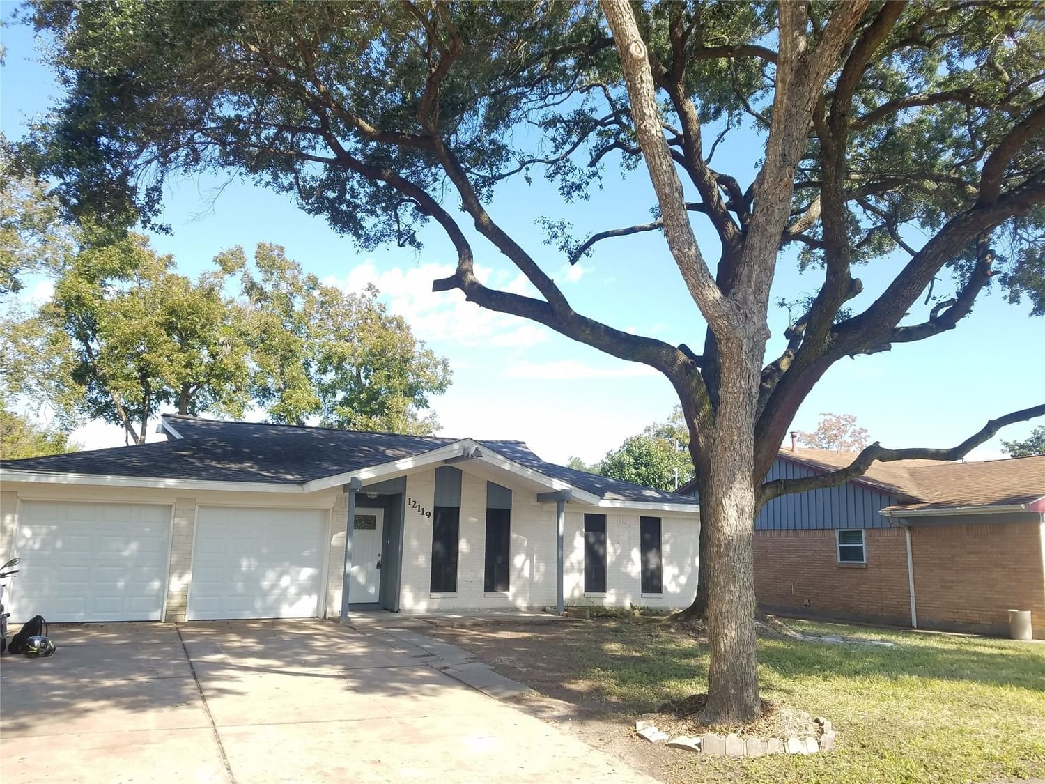 Real estate property located at 12119 Palmcroft, Harris, Gulf Palms Sec 05, Houston, TX, US