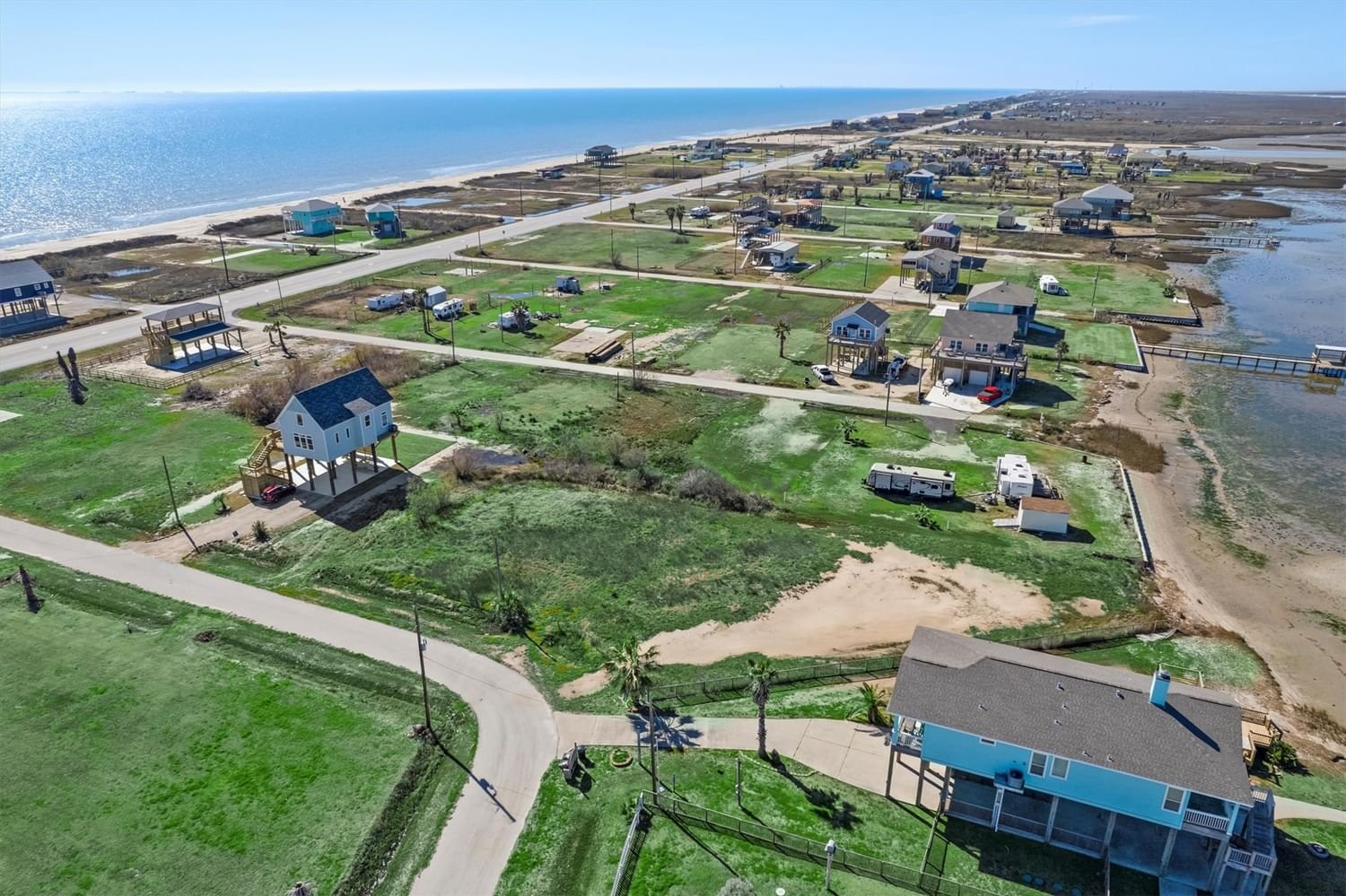Real estate property located at Lot 7, 1027 Rollover Circle, Galveston, Rollover by the Bay, Gilchrist, TX, US