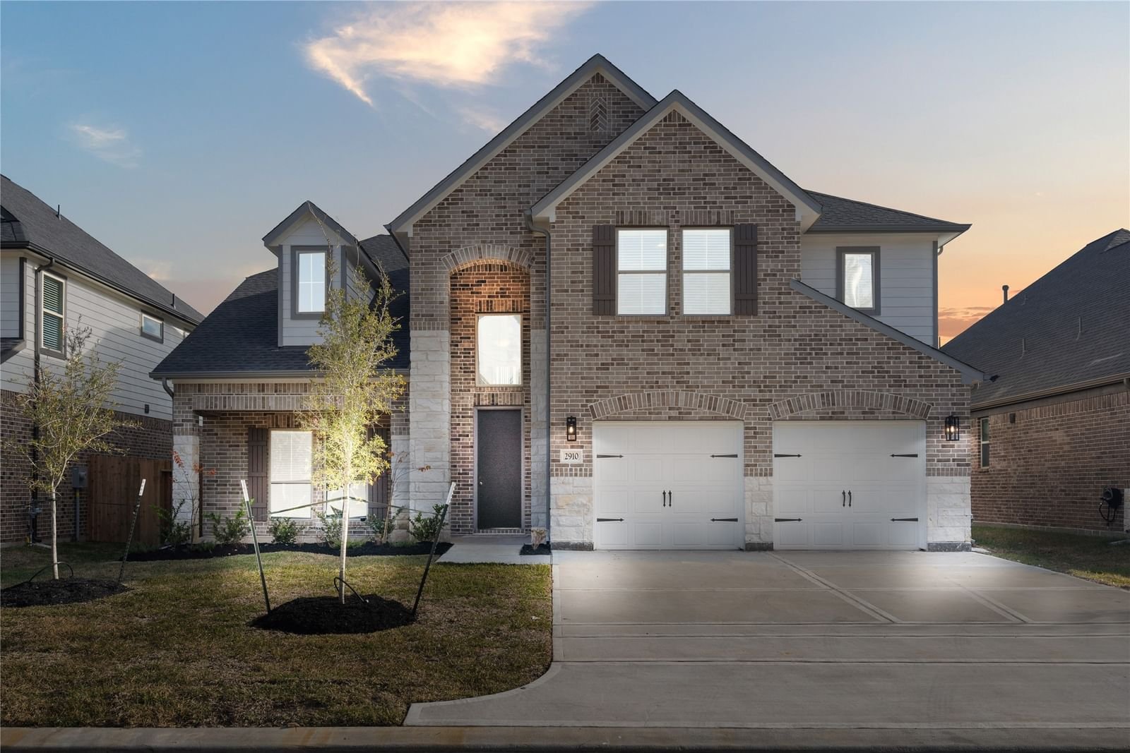 Real estate property located at 2910 Skerne Forest, Harris, Bradbury Forest, Spring, TX, US