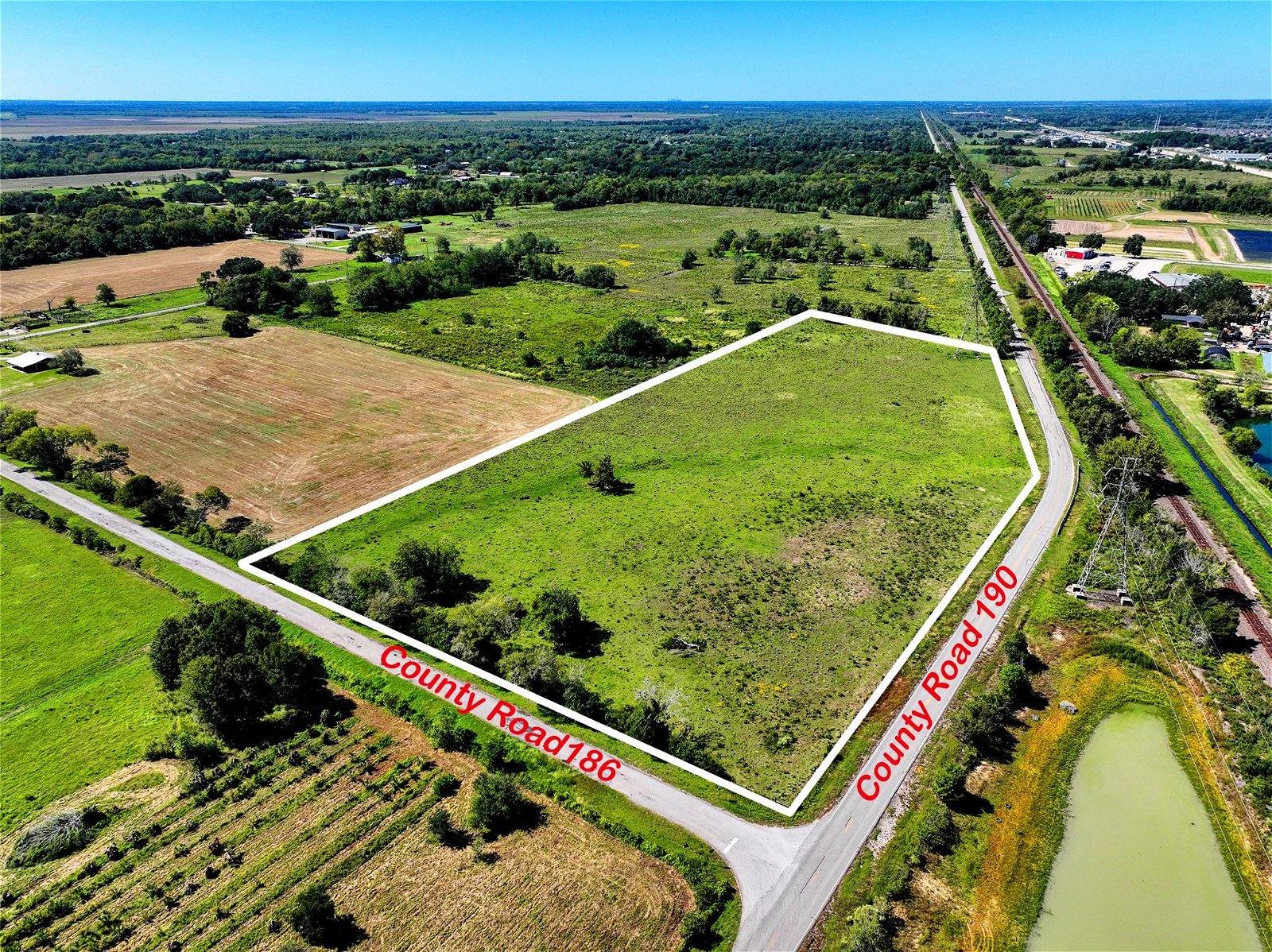Real estate property located at 0 County Road 190, Brazoria, A C H & B, Alvin, TX, US