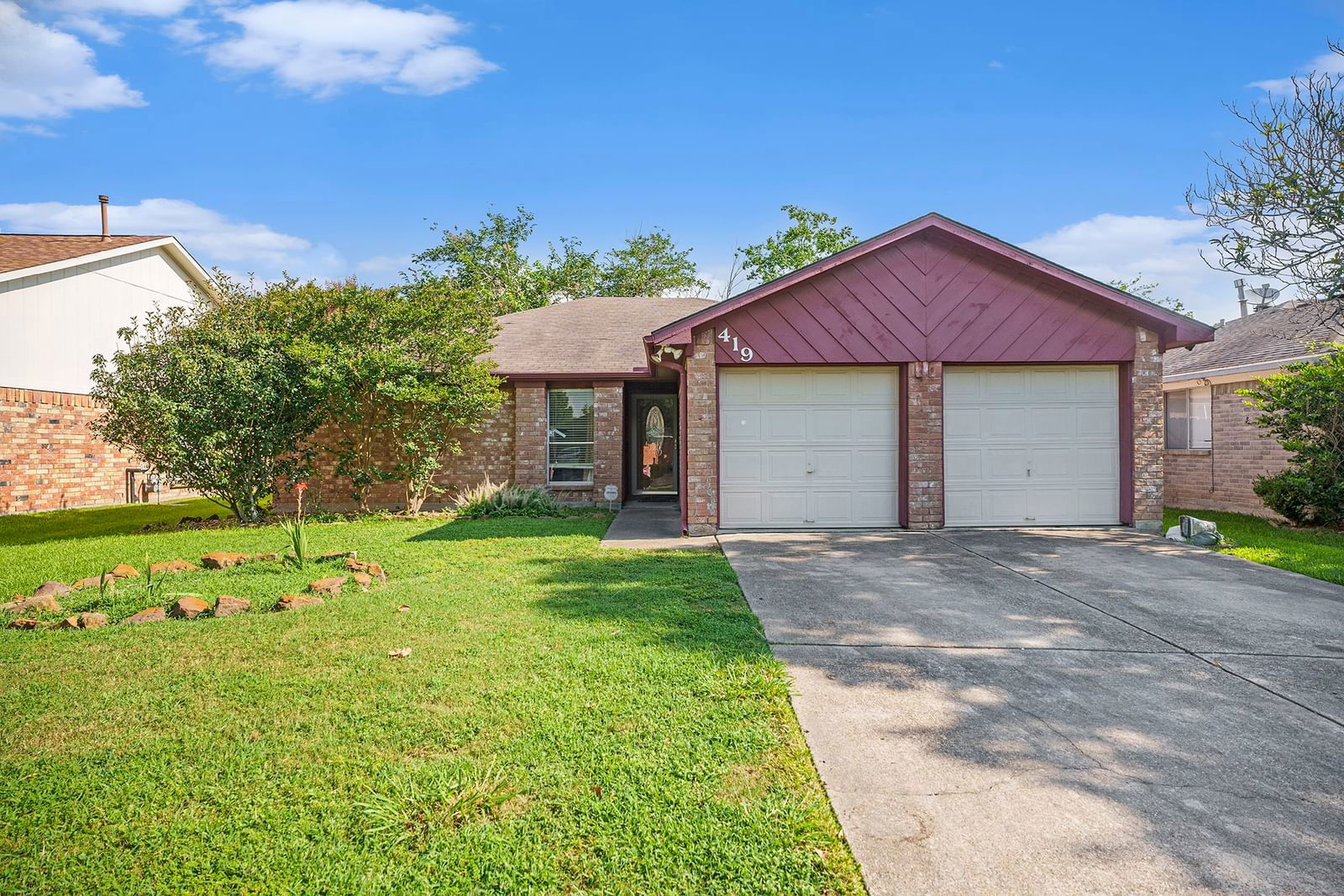 Real estate property located at 419 Capehill, Harris, Pipers Meadow Sec 01, Webster, TX, US