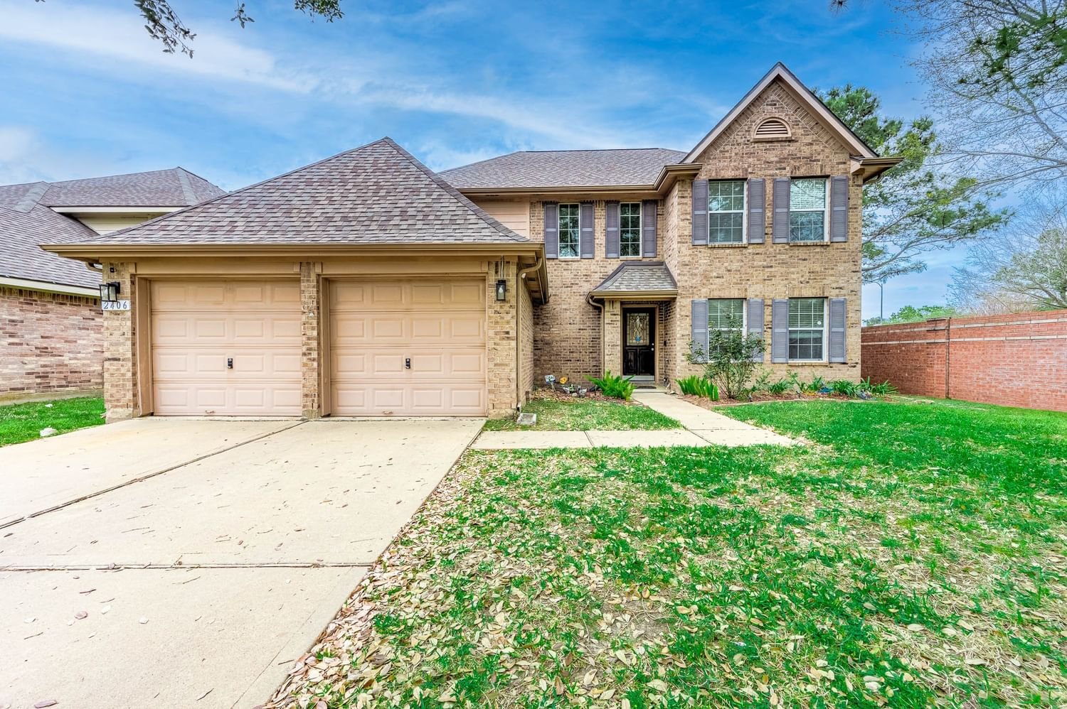 Real estate property located at 2406 Slate Ridge, Fort Bend, Falcon Ranch Sec 5, Katy, TX, US