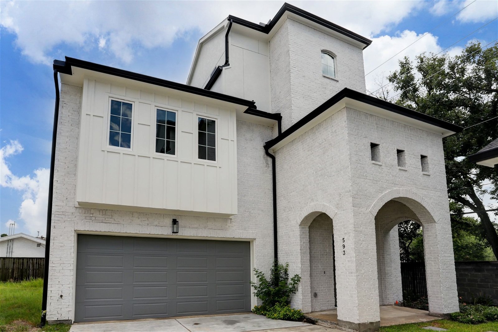 Real estate property located at 593 Wycliffe, Harris, Rummel Creek Place, Houston, TX, US