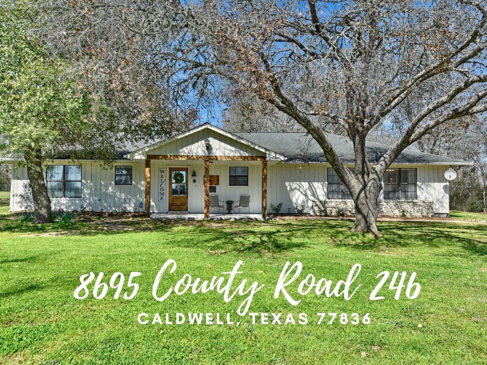 Real estate property located at 8695 County Road 246, Burleson, n/a, Caldwell, TX, US