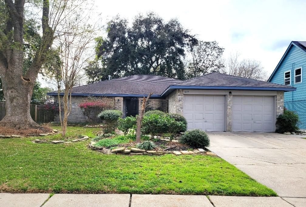 Real estate property located at 417 Deer Fern, Galveston, Meadow Bend 4, League City, TX, US