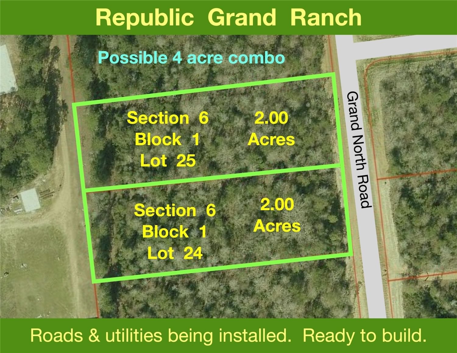 Real estate property located at 11646 Grand North, Montgomery, Republic Grand Ranch, Willis, TX, US