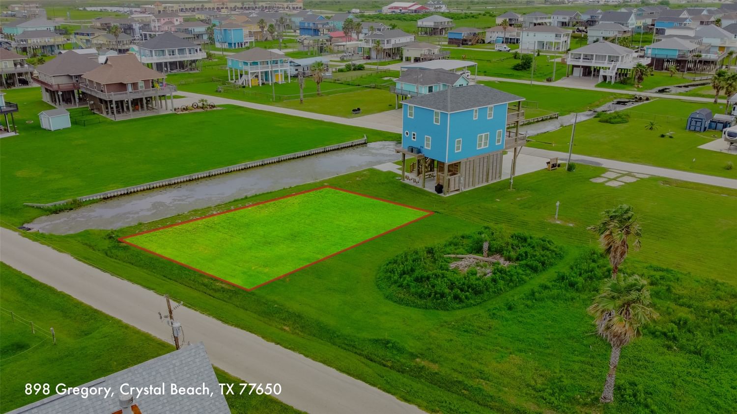 Real estate property located at 898 Gregory, Galveston, Noisy Waves, Crystal Beach, TX, US