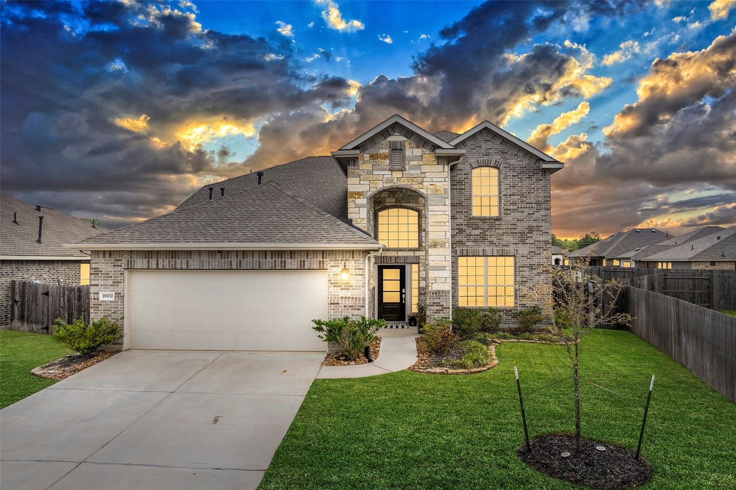 Real estate property located at 18931 Via Flora, Montgomery, Tavola 22, New Caney, TX, US