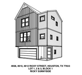 Real estate property located at 4910 Ricky, Harris, Ricky Sunnyside, Houston, TX, US