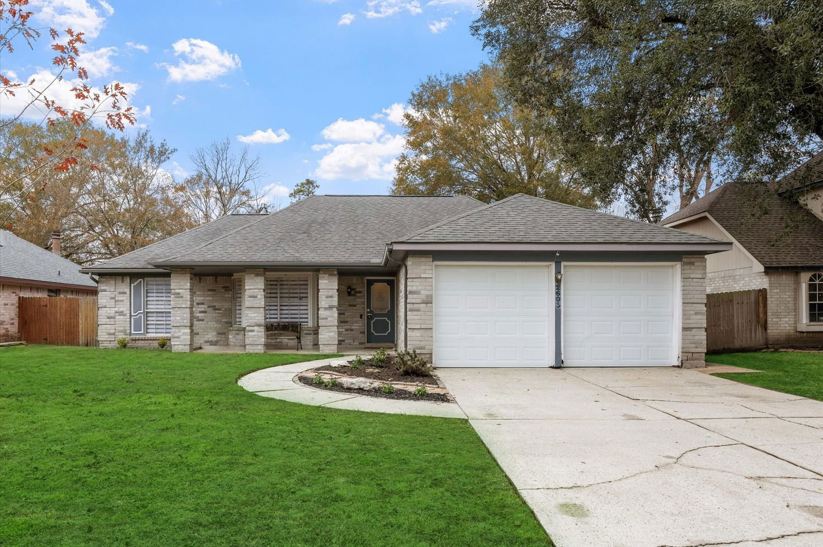 Real estate property located at 2603 Rolling Glen, Harris, Lexington Woods North Sec 01, Spring, TX, US