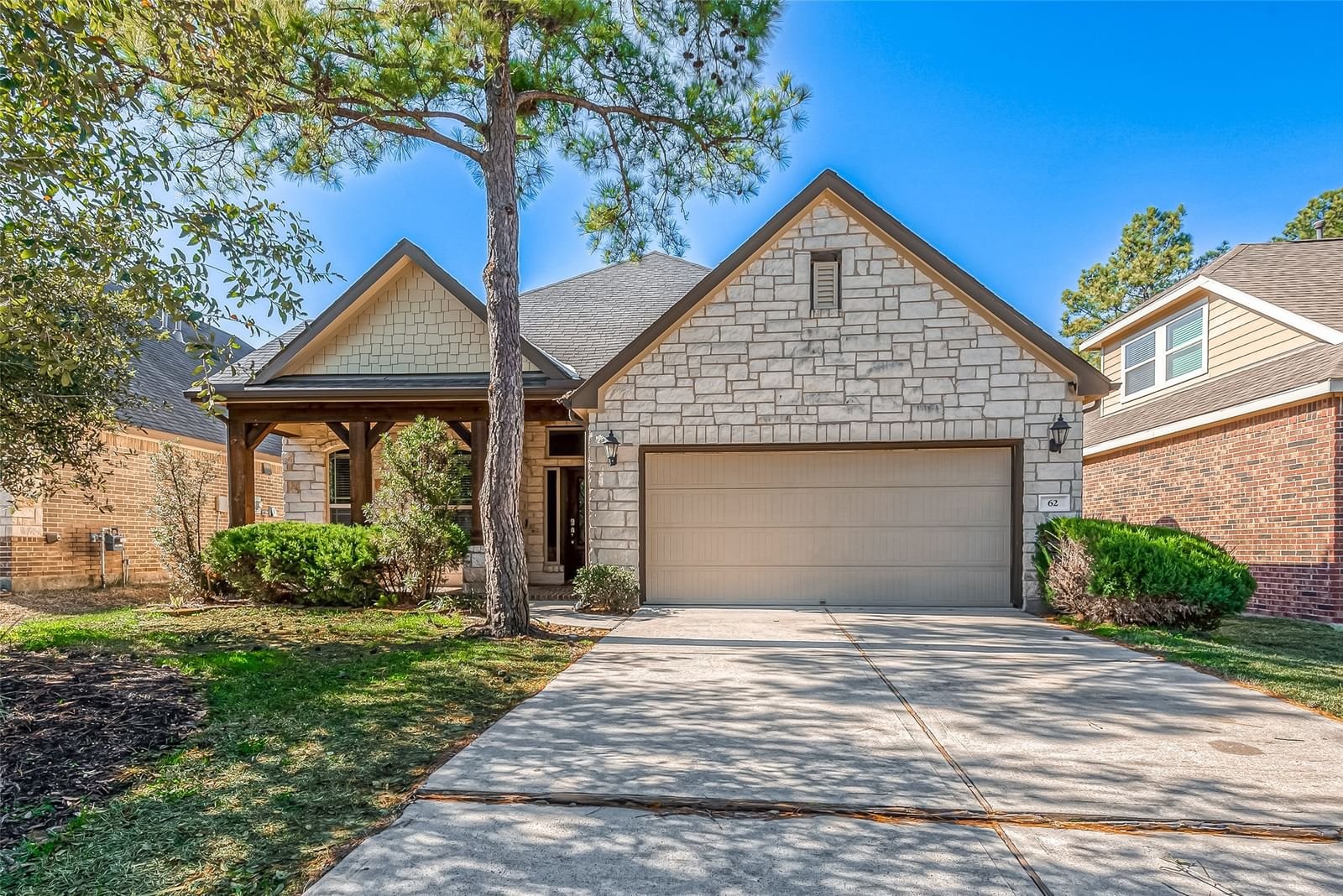 Real estate property located at 62 Sawbridge, Harris, The Woodlands Creekside Park 29, The Woodlands, TX, US