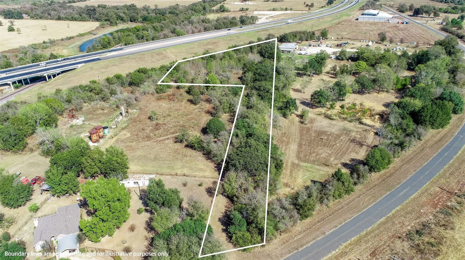 Real estate property located at TBD (3.83 Acres County Road 285, Burleson, Other, Caldwell, TX, US