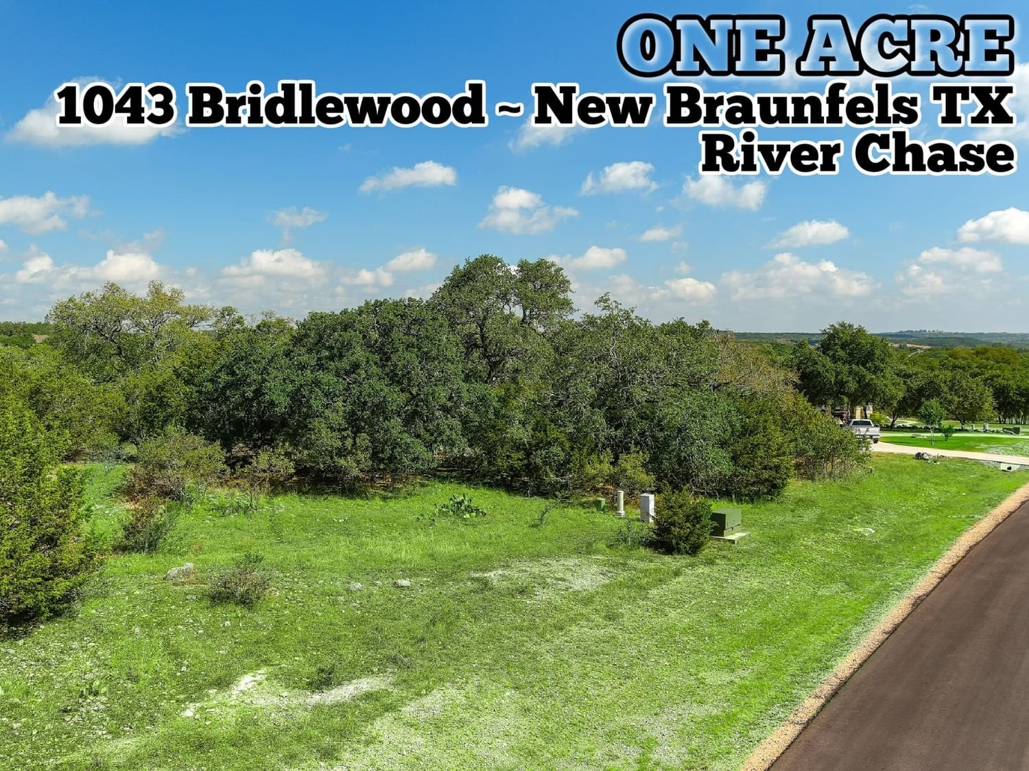 Real estate property located at 1043 Bridlewood, Comal, River Chase 9, New Braunfels, TX, US