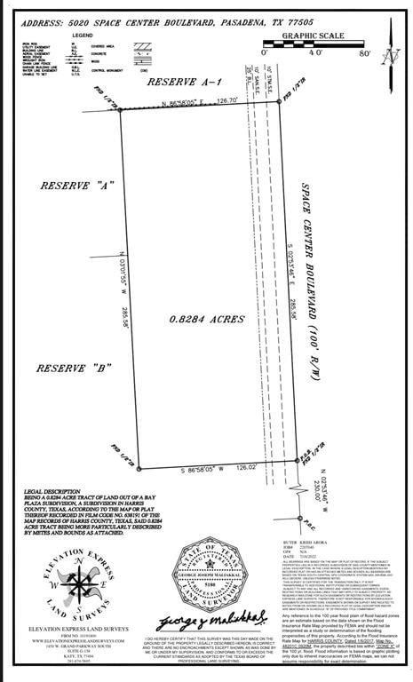 Real estate property located at 5020 Space Center, Harris, Bay Plaza, Pasadena, TX, US