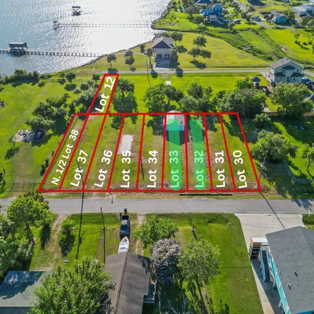 Real estate property located at LOTS 32-33 BLK 12TH STREET, Galveston, SAN LEON TOWNSITE, San Leon, TX, US