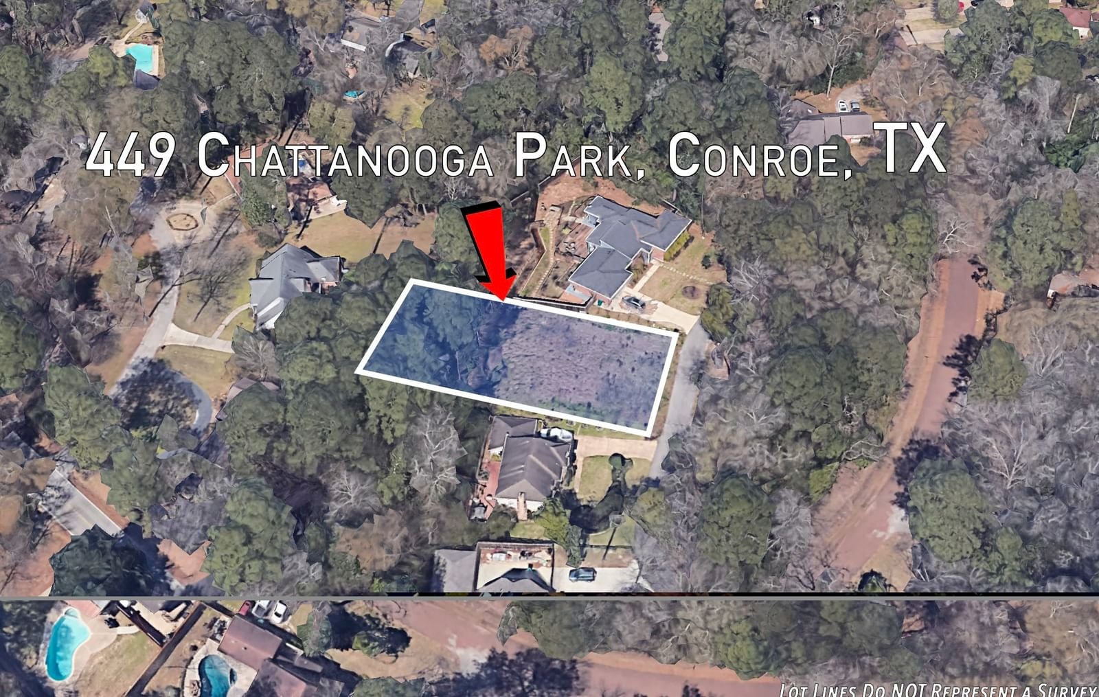 Real estate property located at 449 Chattanooga Park, Montgomery, River Plantation 01, Conroe, TX, US