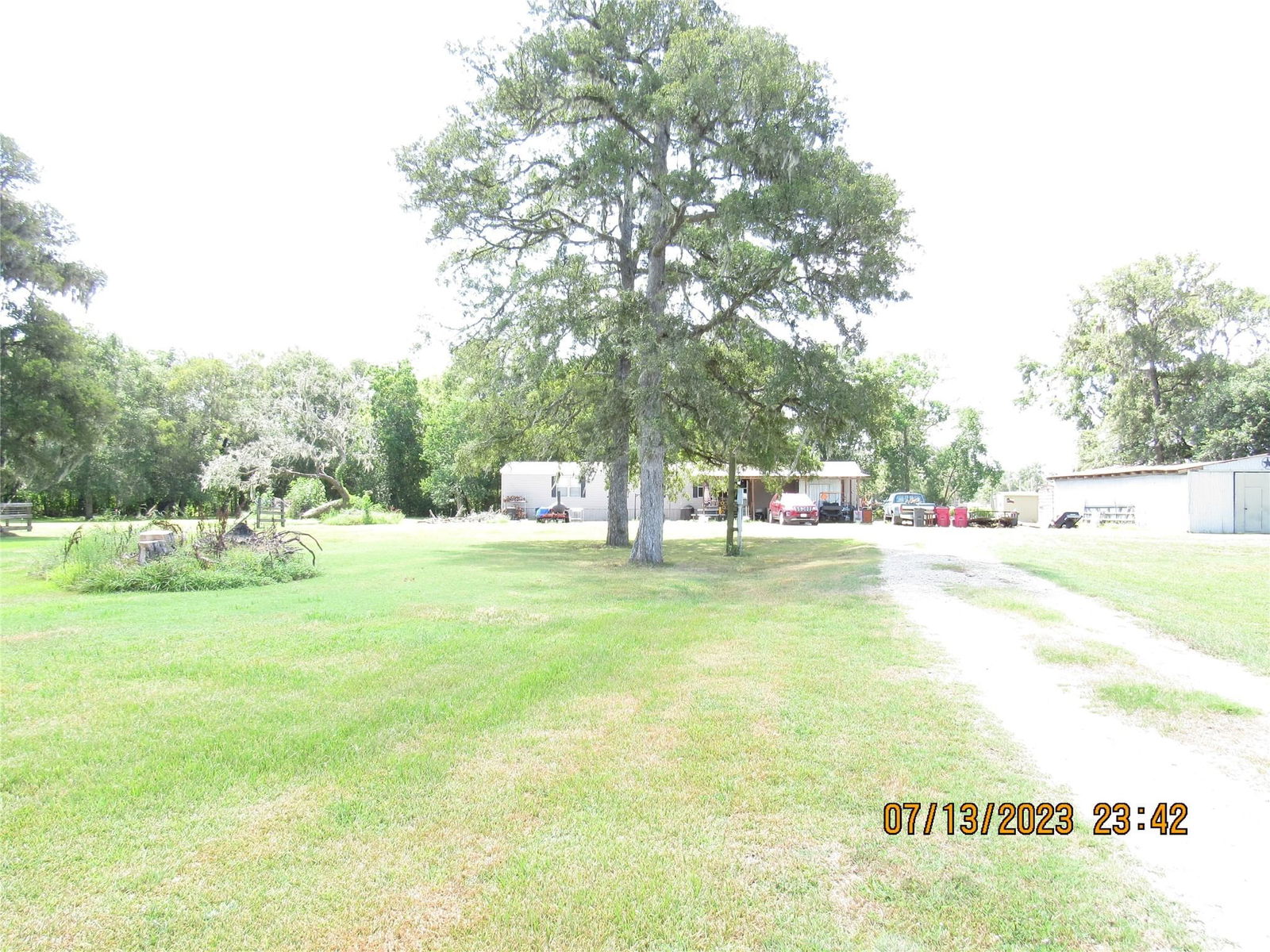 Real estate property located at 4889 County Road 450, Brazoria, West Columbia, TX, US
