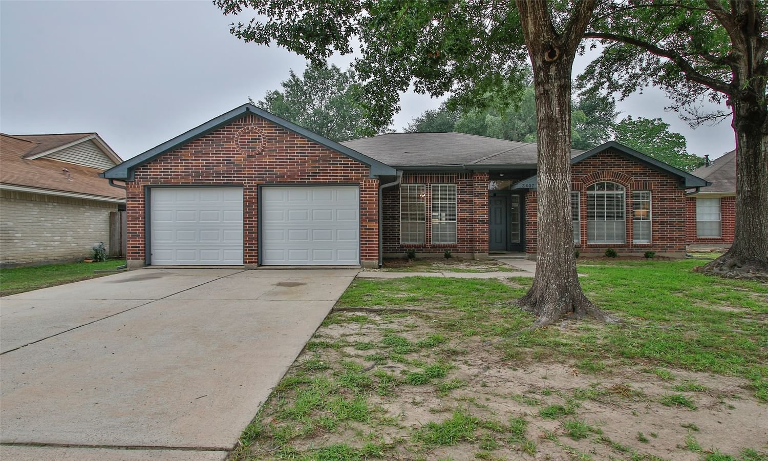 Real estate property located at 3407 Hillmeadow, Harris, Dove Meadows Sec 03 R/P, Spring, TX, US