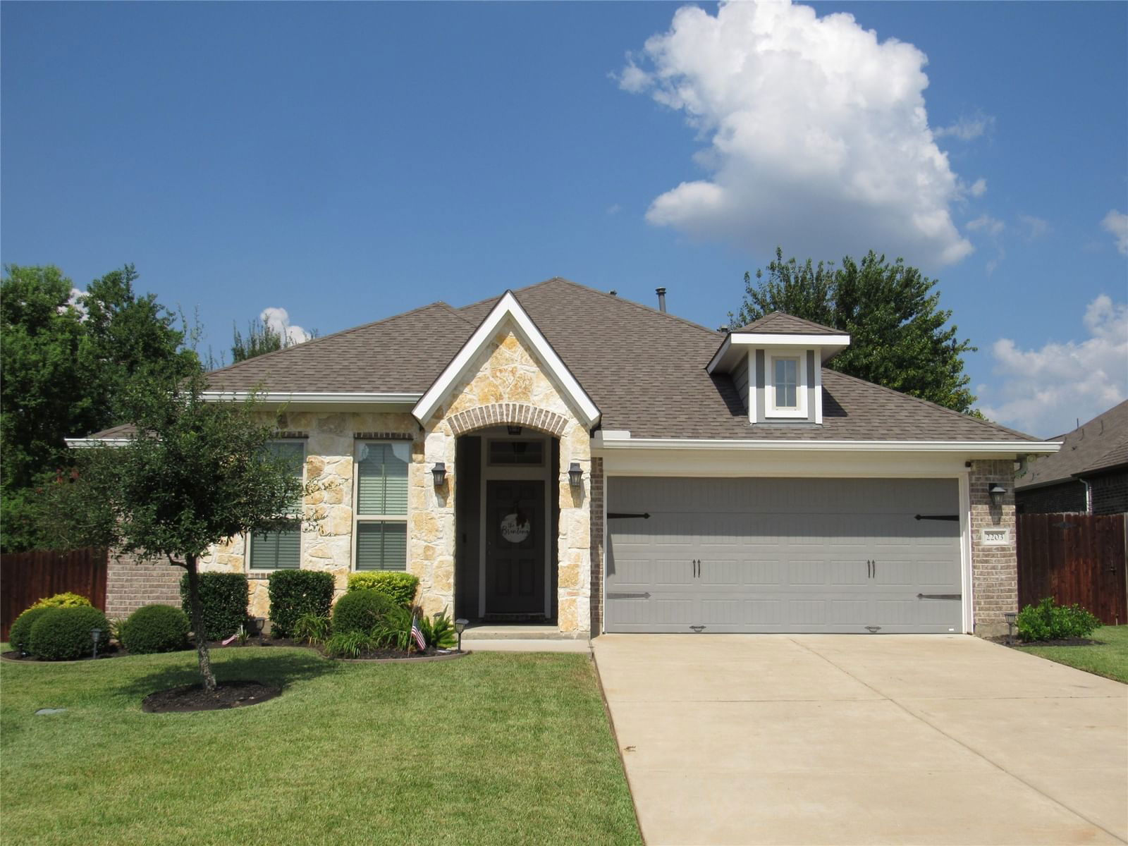 Real estate property located at 2203 Rindle, Washington, Ralston Creek Estates, Brenham, TX, US