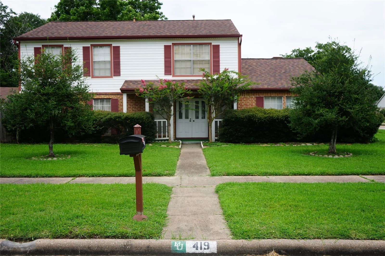 Real estate property located at 419 Dinerstein, Harris, Sterling Knoll Sec 01, Houston, TX, US