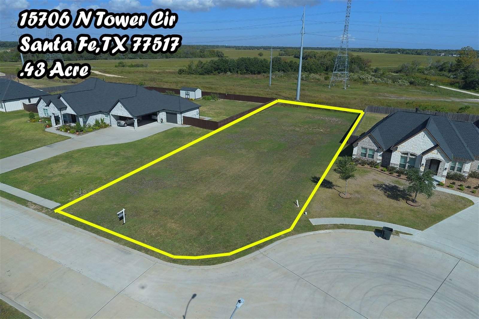 Real estate property located at 15706 Tower, Galveston, Tower Road Estates Ph 1, Santa Fe, TX, US