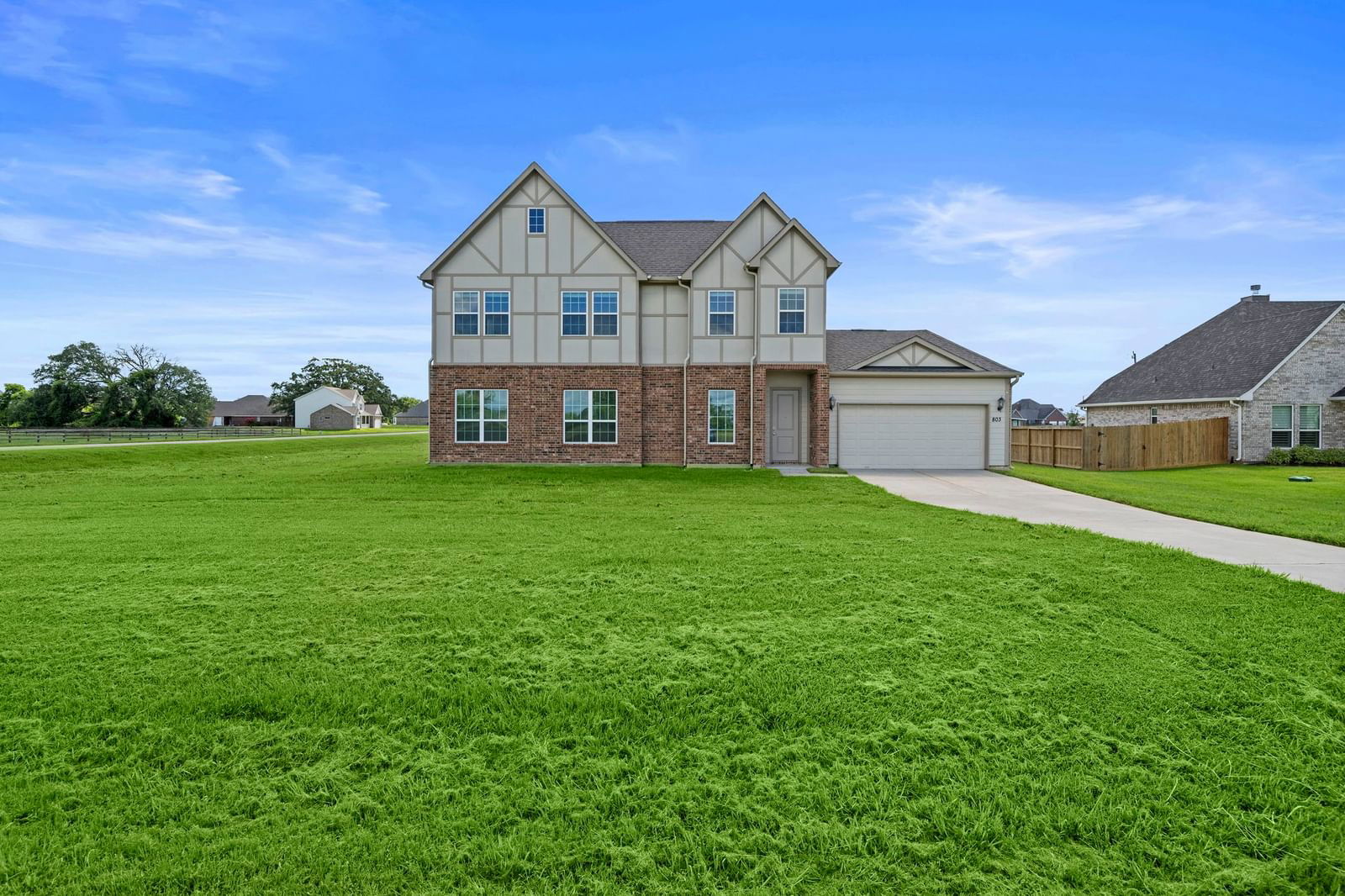 Real estate property located at 803 Lakeland, Brazoria, The Oaks At Suncreek Estates, Rosharon, TX, US