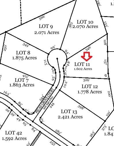 Real estate property located at 10651 Fm-1371 LOT 11, Washington, Washington Heights At Chappell Hill, Chappell Hill, TX, US