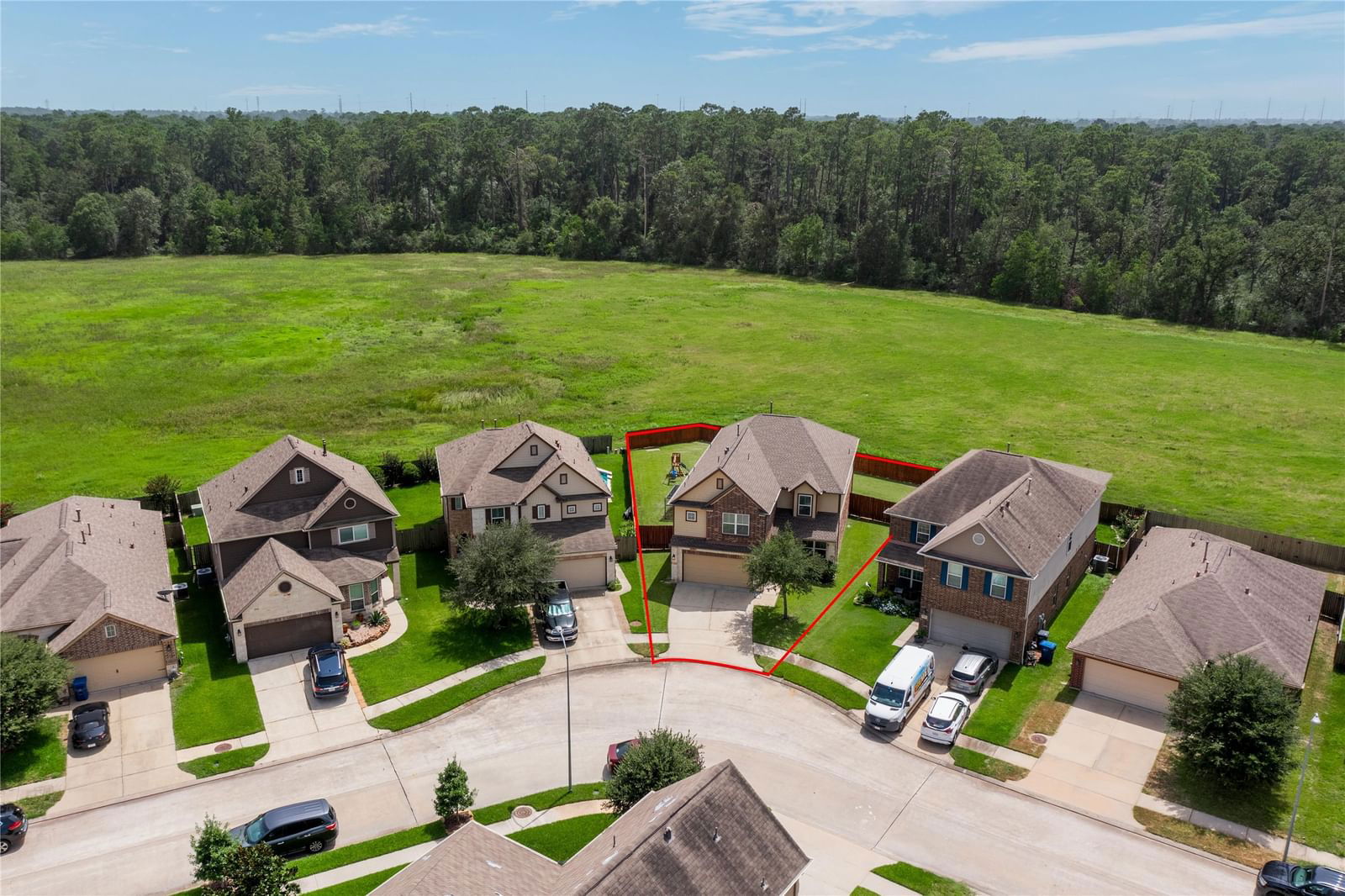 Real estate property located at 2668 Magnolia Fair, Montgomery, Forest Village, Spring, TX, US