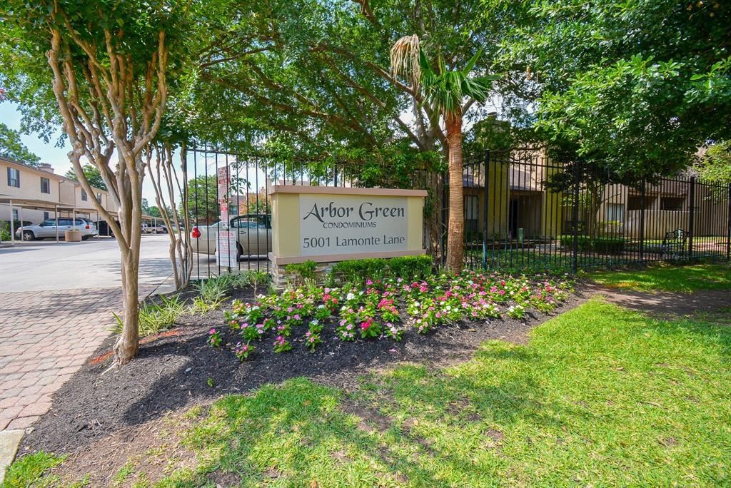 Real estate property located at 5001 Lamonte #91, Harris, Arbor Green Condo, Houston, TX, US