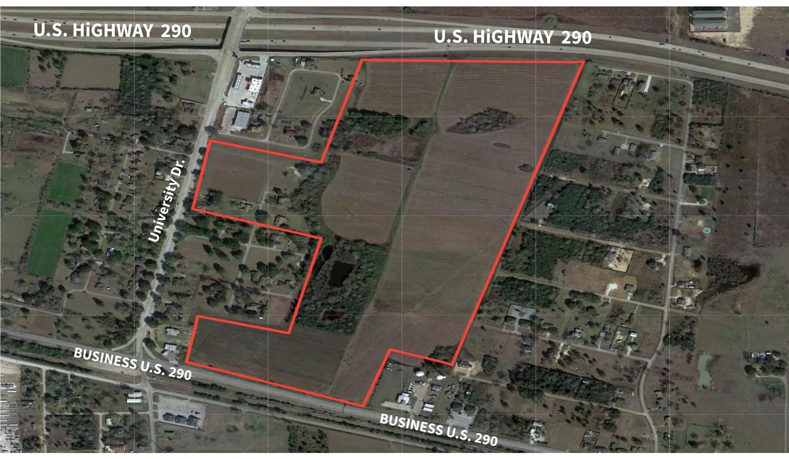 Real estate property located at 0 HWY 290 and University Dr, Waller, none, Prairie View, TX, US