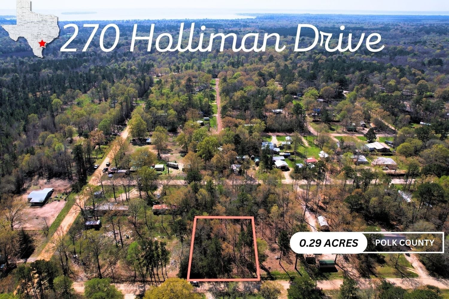 Real estate property located at 270 Holliman, Polk, Wiggins Village #2 Sec 2, Livingston, TX, US