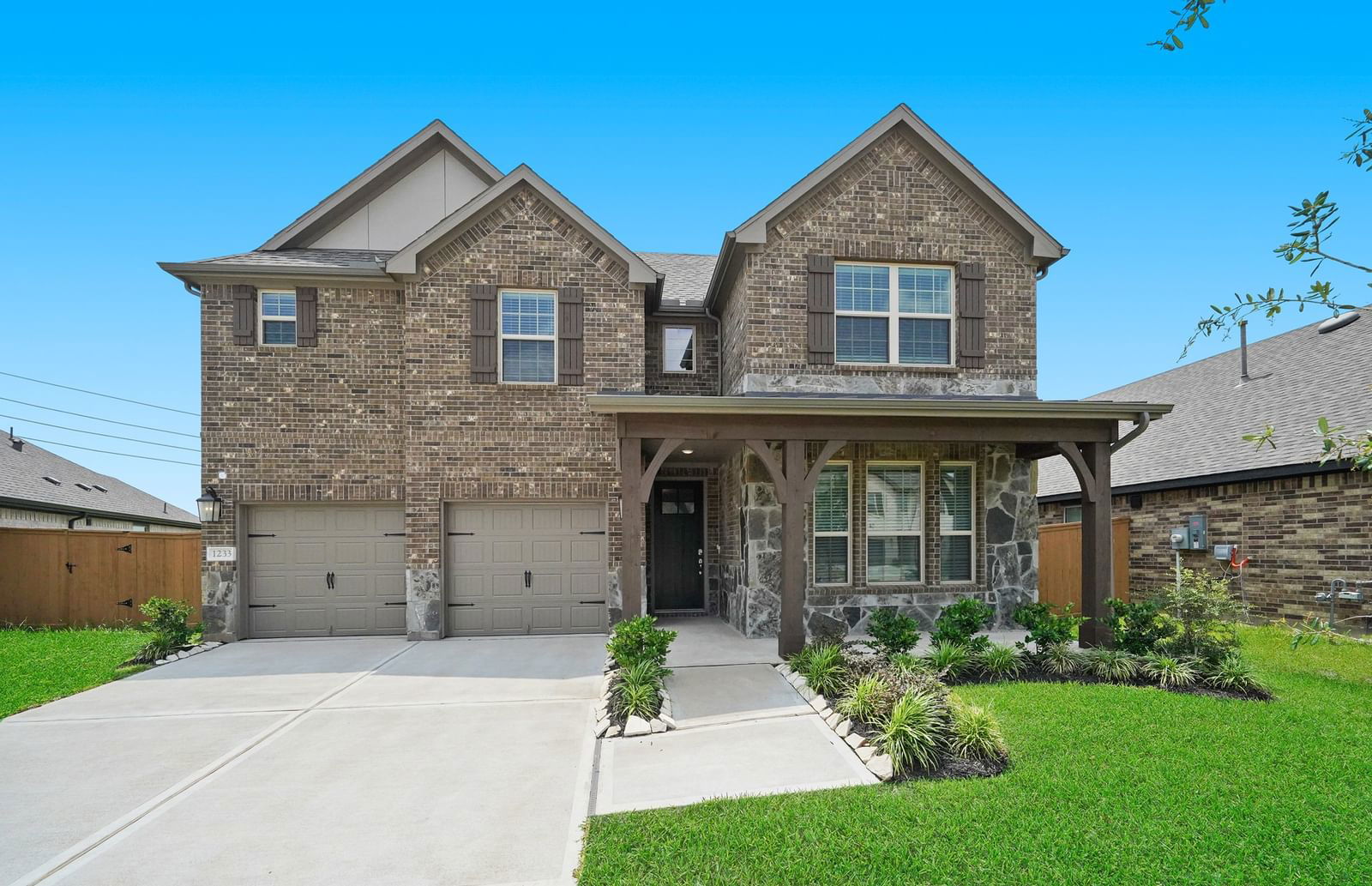 Real estate property located at 1233 Woodflower, Waller, Sunterra, Katy, TX, US