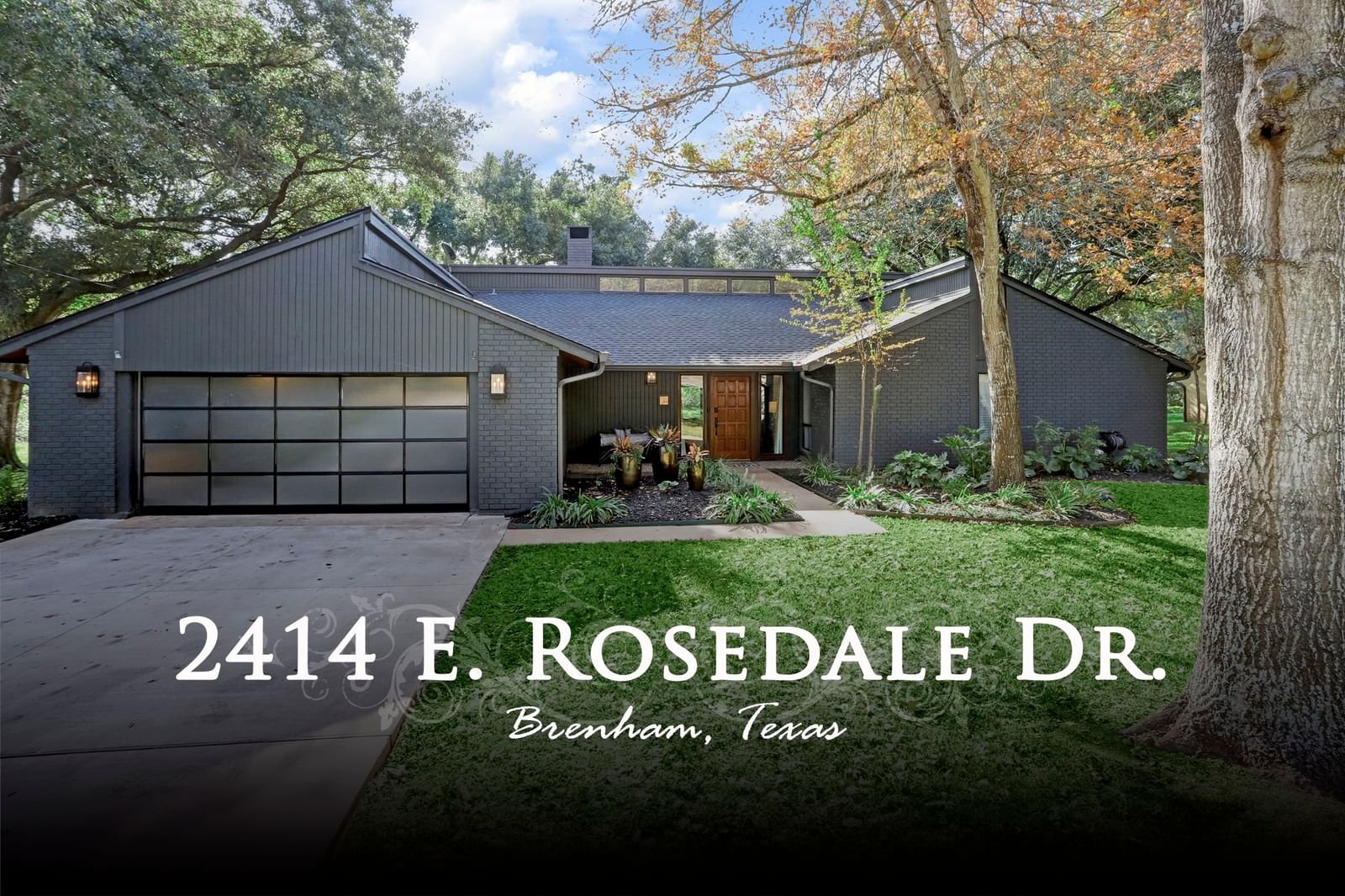 Real estate property located at 2414 Rosedale, Washington, Gun-Rod, Brenham, TX, US