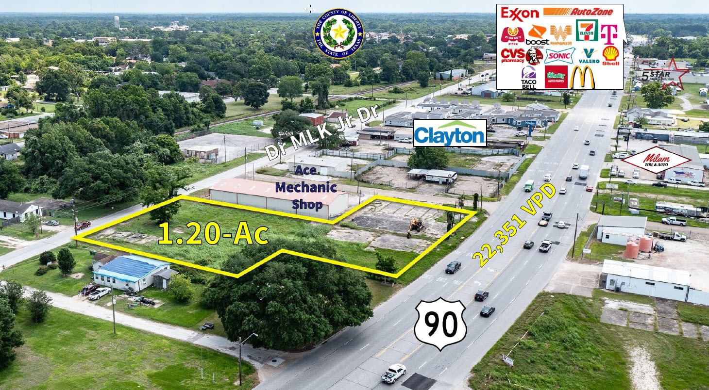 Real estate property located at 915 Highway 90, Liberty, Liberty Inner Blocks, Liberty, TX, US