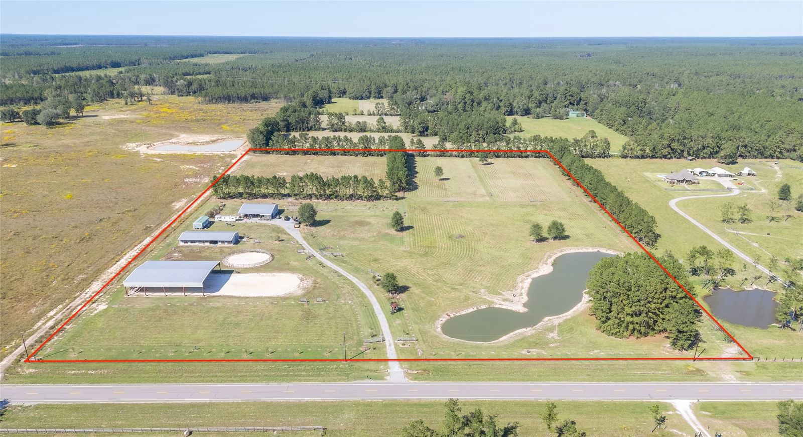 Real estate property located at 2830 Fm 1293, Hardin, A0371 - LAWRENCE & CREECY, Kountze, TX, US