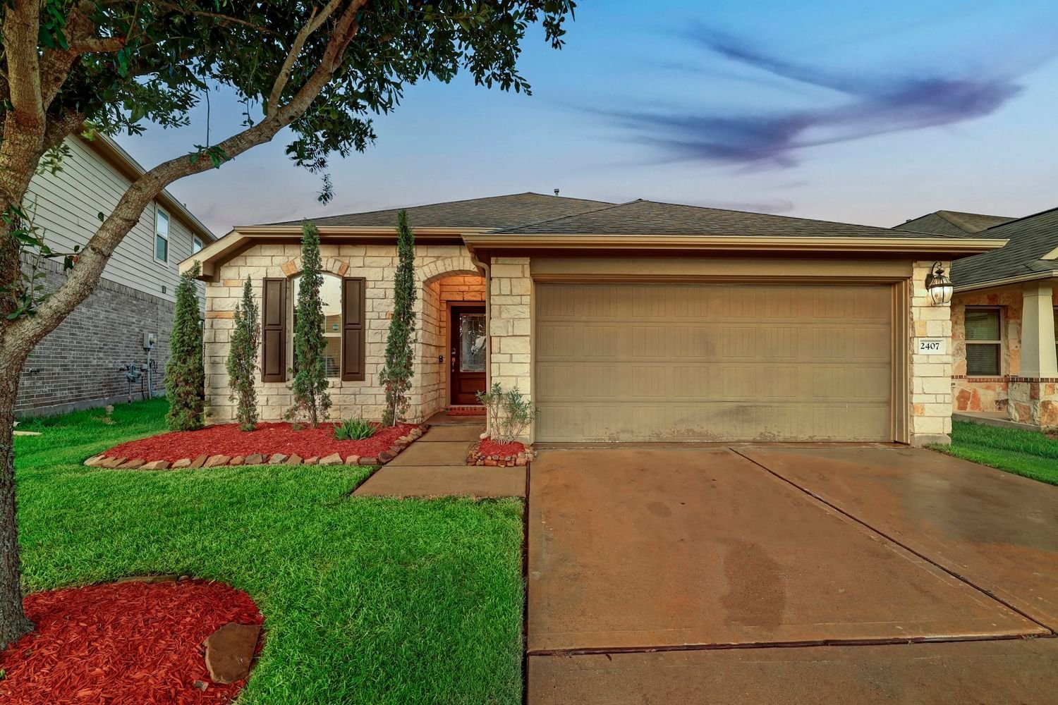 Real estate property located at 2407 Brown Maple, Fort Bend, Fresno, TX, US