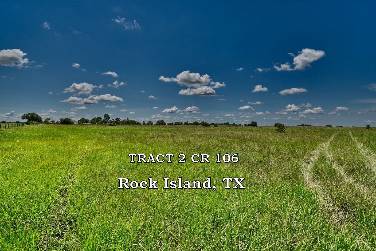 Real estate property located at TBD Tract 2 County Road 106, Colorado, Rock Island, TX, US