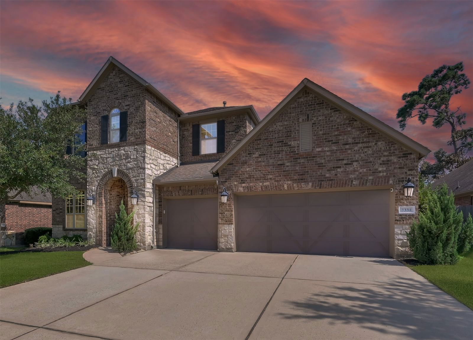 Real estate property located at 3334 Asbury Glen, Montgomery, Falls At Imperial Oaks, Spring, TX, US