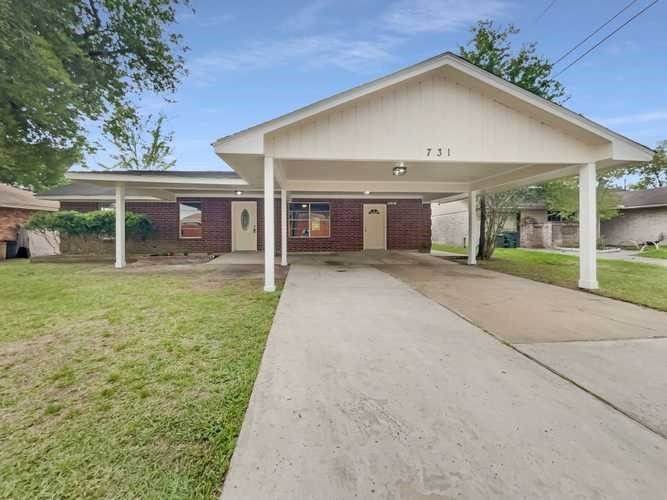 Real estate property located at 731 Overbluff, Harris, Channelwood Sec 02, Channelview, TX, US