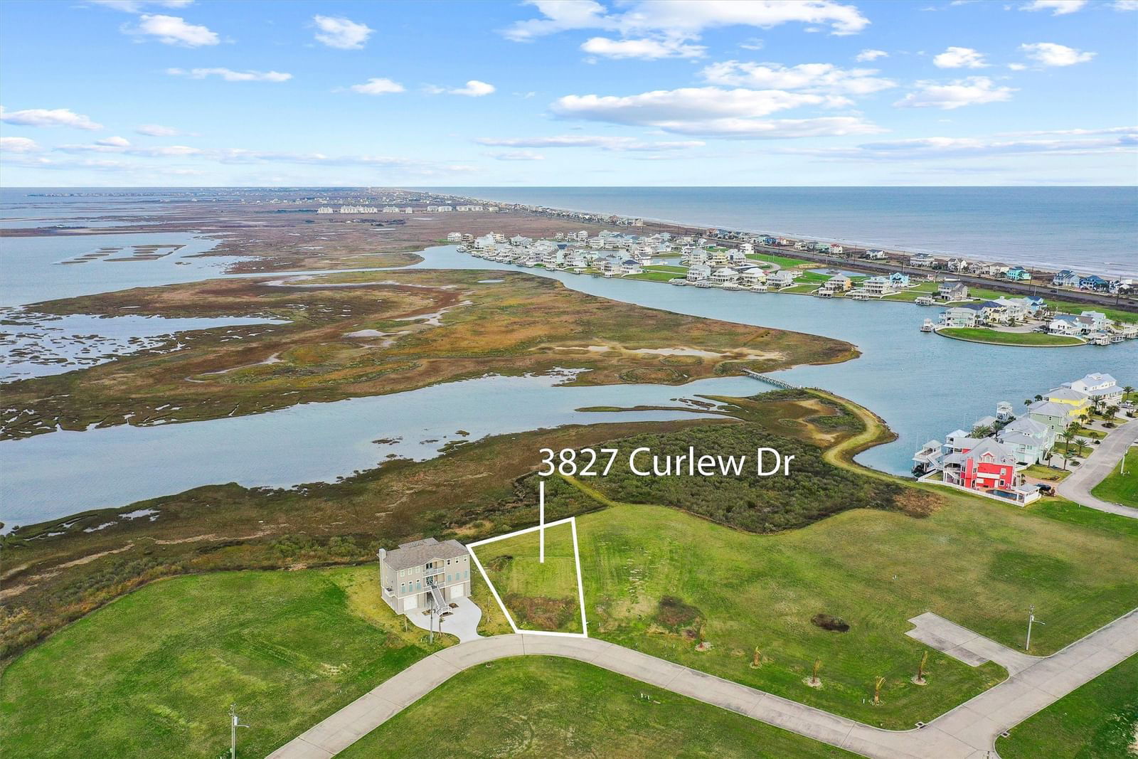 Real estate property located at 3827 Curlew, Galveston, Sunset Cove, Galveston, TX, US